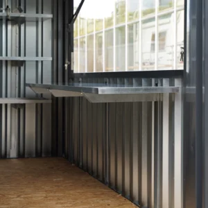 FOCO® Container Bar Theke 2800 mm – Verkaufstheke für Barcontainer 3 m – Thekenmodul – Bild 2