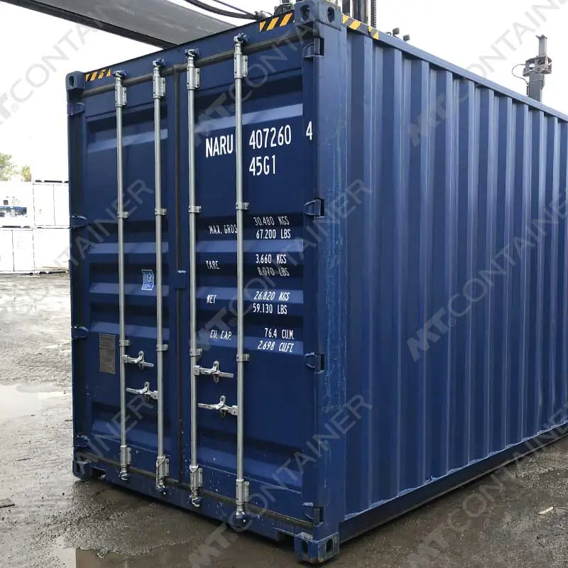 Neuer 40-Fuß-High-Cube-Container, 76,4 m³, 28,6 t Zuladung, gültige CSC-Plakette, 25 Paletten, ab Hamburg lieferbar