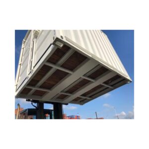 Neuer 10-Fuß-Lagercontainer, 16 m³, 5 t Nutzlast, Gabelstapler-Taschen, RAL-Wunschfarbe – Bild 3