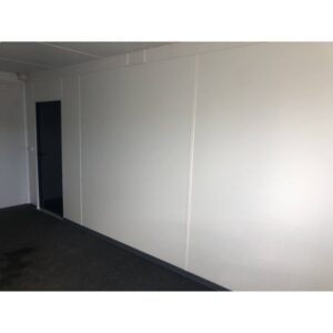 Bürocontainer 3×6 m mit Klimaanlage, grafitfarben, individuell anpassbar, auf Bestellung – Bild 3