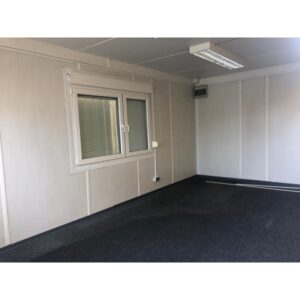 Bürocontainer 3×6 m mit Klimaanlage, grafitfarben, individuell anpassbar, auf Bestellung – Bild 7
