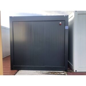 Bürocontainer 3×6 m mit Klimaanlage, grafitfarben, individuell anpassbar, auf Bestellung – Bild 2