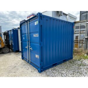 10-Fuß-Seecontainer DV, 2,43×2,98×2,54 m, 825 kg, RAL 5010, funktional, robust, bestellbar – Bild 3