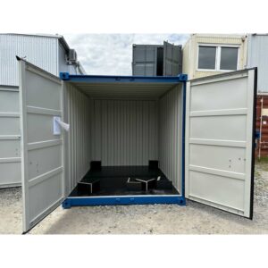 10-Fuß-Seecontainer DV, 2,43×2,98×2,54 m, 825 kg, RAL 5010, funktional, robust, bestellbar – Bild 4