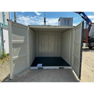 6-Fuß-Seecontainer DV, 1.95×1.97×1.87 m, 450 kg, kompakt, robuster Stahl, sofort abholbereit – Bild 2