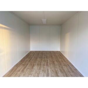 Verkaufspavillon-Container 3×6 m Open Space, Rolläden, 2 Türen, 2 Fenster, sofort lieferbar – Bild 4